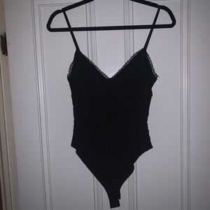 Black Lace Bodysuit